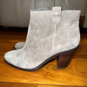 ASH IVANA LEATHER ANKLE BOOTS
